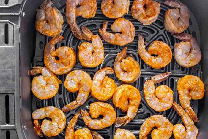 Air fryer shrimp boil