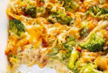 Ranch chicken casserole with bacon