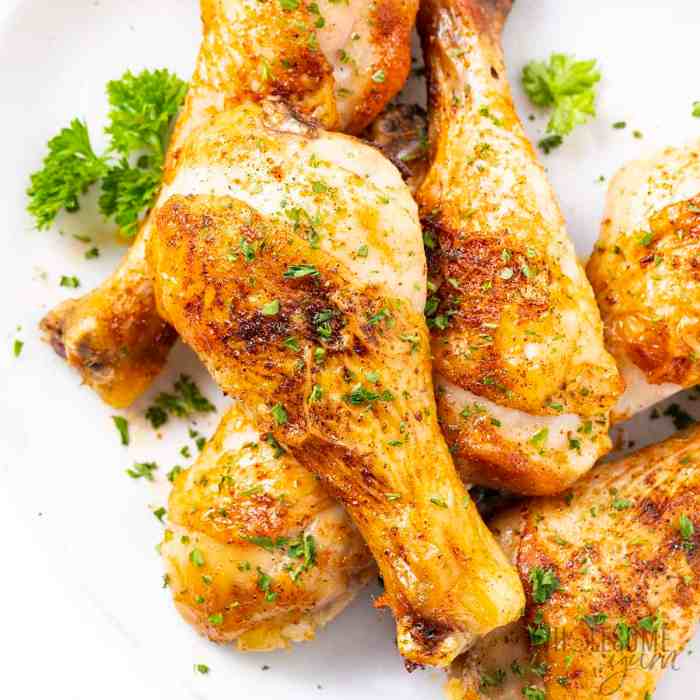 Easy baked chicken drumsticks