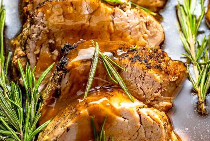 Slow cooker teriyaki pork tenderloin