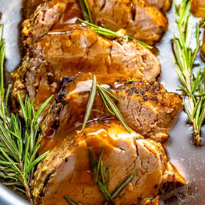 Slow cooker teriyaki pork tenderloin