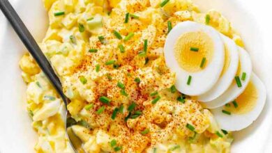 Egg salad with celery