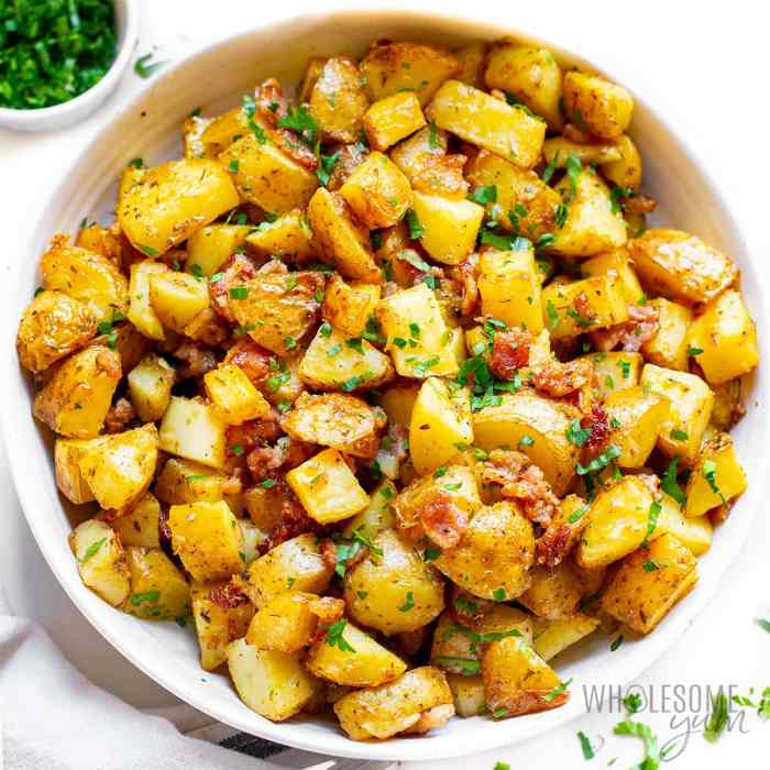 Amazing oven roasted potatoes