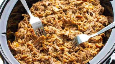 Sweet and savory slow cooker pulled pork