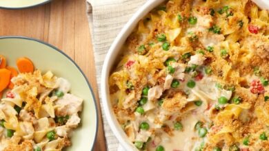 Chef johns tuna noodle casserole