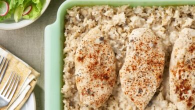 Chicken mushroom and rice soup