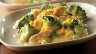 Campbells kitchen chicken broccoli divan