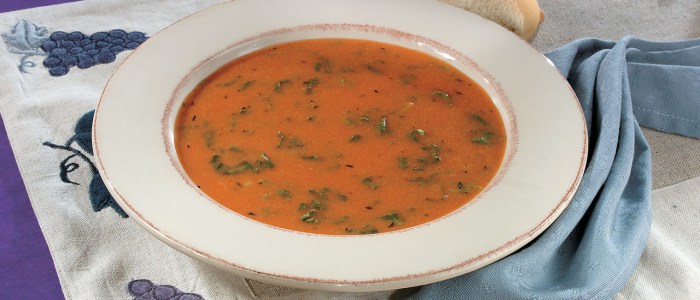 Tomato florentine soup i