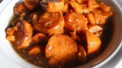 Slow cooker candied yams