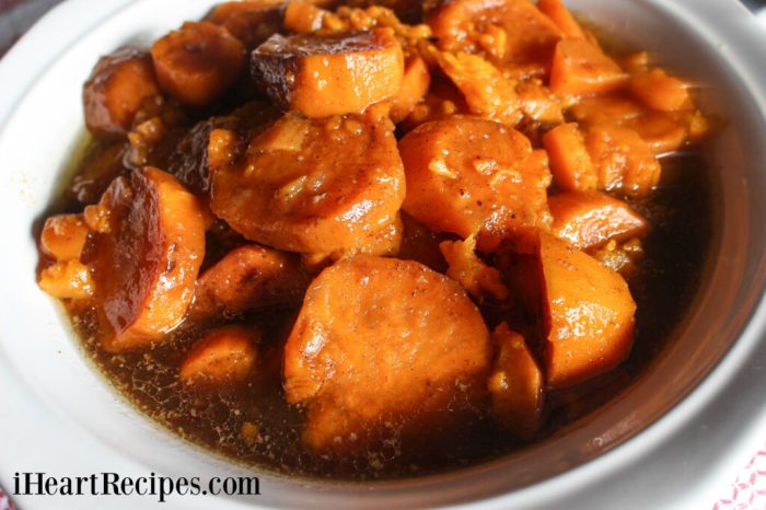 Slow cooker candied yams