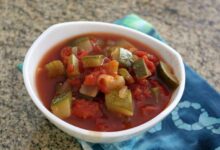 Calabacitas guisada stewed mexican zucchini