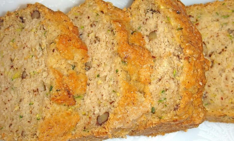 Gluten free zucchini bread