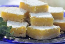 Chef johns lemon bars