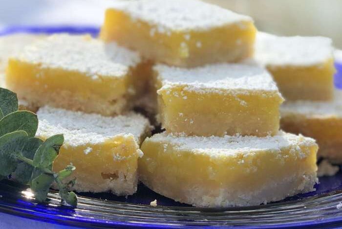 Chef johns lemon bars