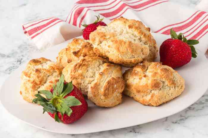 Shortcake biscuits with bisquick