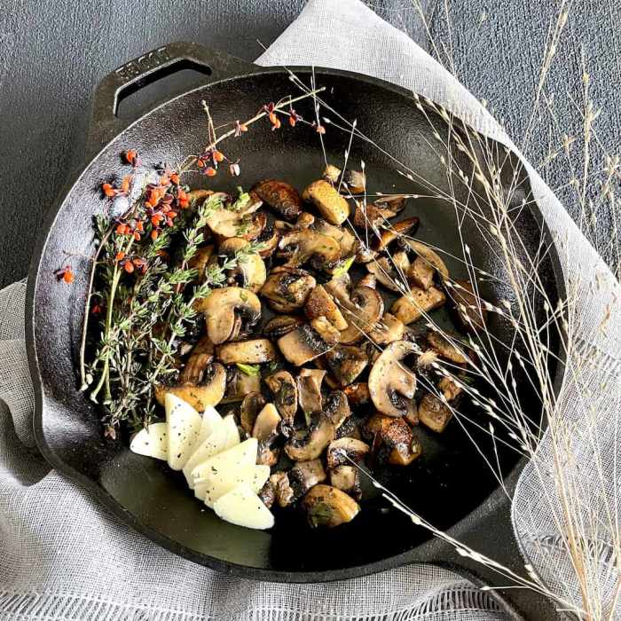 Sauteed mushrooms quick and simple