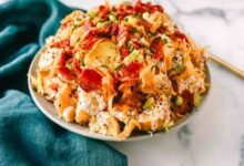 All american loaded baked potato salad