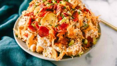 All american loaded baked potato salad