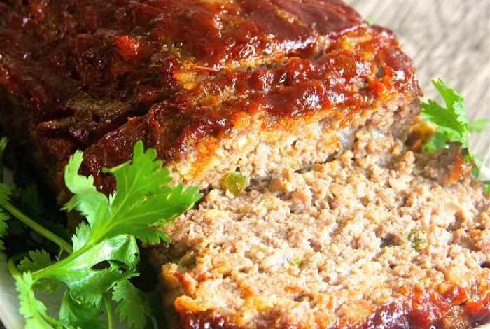 Healthier brown sugar meatloaf