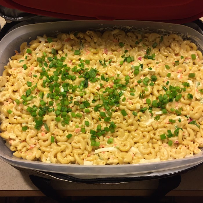 Chef johns classic macaroni salad