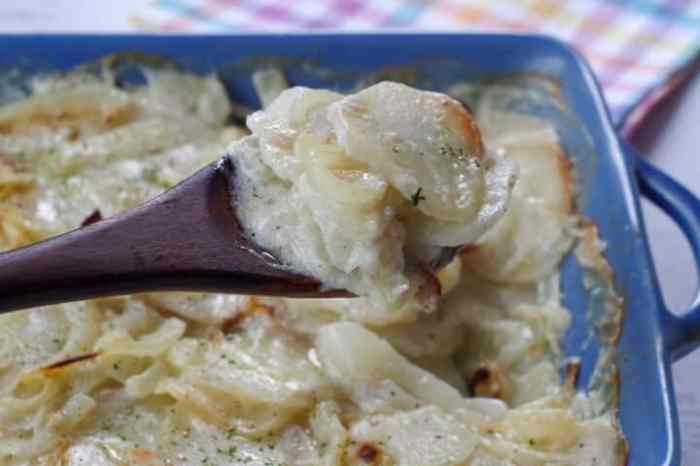 Dairy free scalloped potatoes