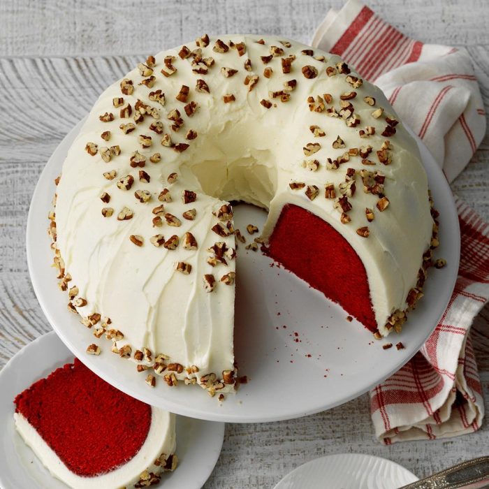 Jans red velvet swirl pound cake