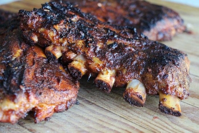 Baked bbq baby back ribs