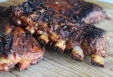 Baked bbq baby back ribs