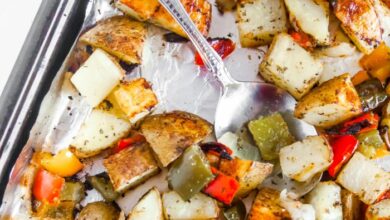 One skillet corned beef hash