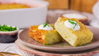 Old fashioned potato kugel