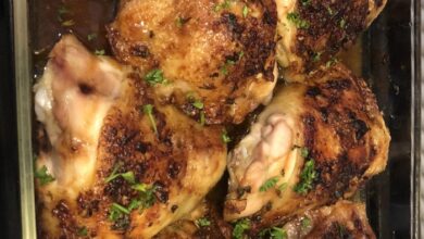 Easy garlic broiled chicken