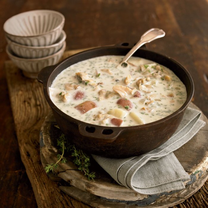 Chowder clam easy england recipe soup