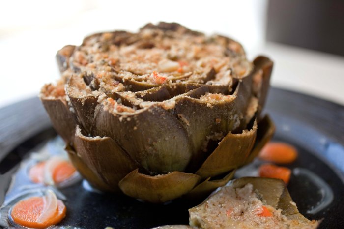 The best stuffed artichokes