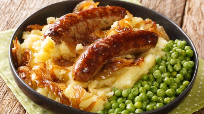 Instant pot bangers and mash