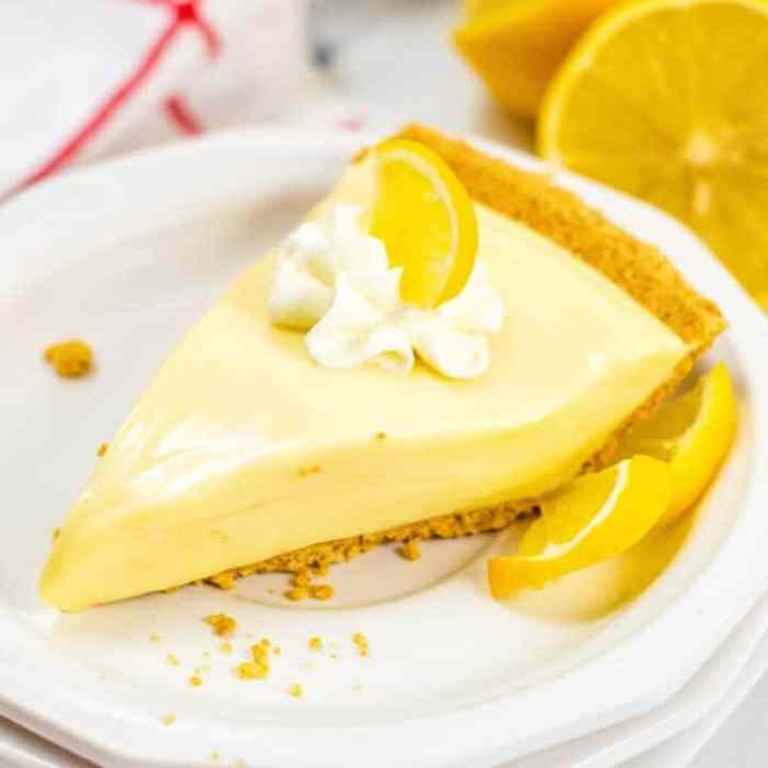 Lemon icebox pie iii