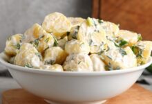 Potato salad deviled eggs