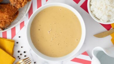 Mama lainas chicken gravy reduced fat version
