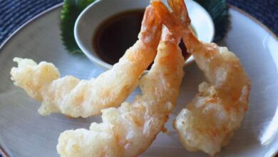 Chef johns shrimp tempura