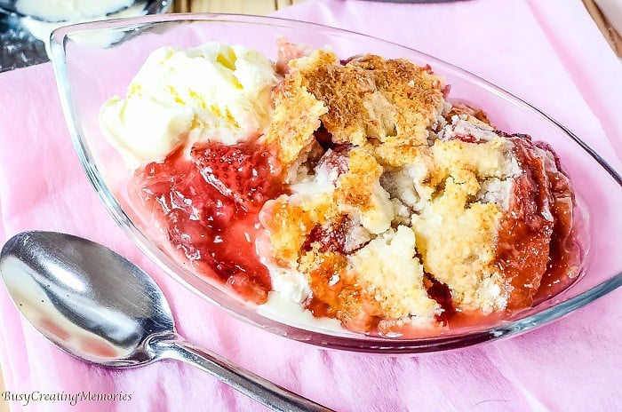 Rhubarb jello strawberry yellow