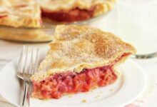 Favorite strawberry rhubarb pie