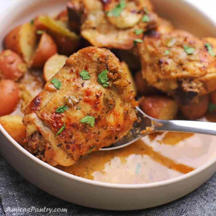 Chicken pineapple thighs upside down recipe recipes sour sweet perfect dishes mantitlement spicy