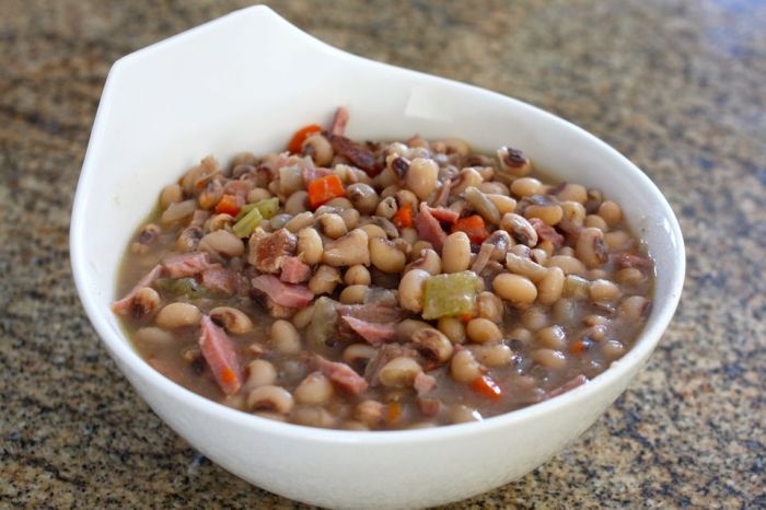 Eyed peas ham hocks creole
