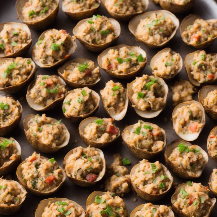 Tim otooles famous stuffed quahogs