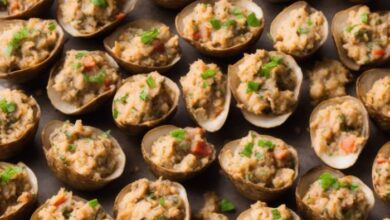 Tim otooles famous stuffed quahogs