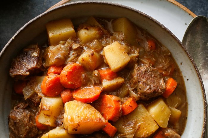 Angels old fashioned beef stew