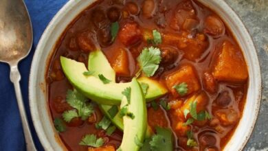 Slow cooker vegan chili