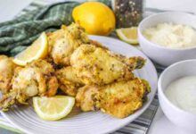 Easy lemon pepper chicken wings