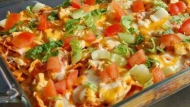 Doritos chicken cheese casserole
