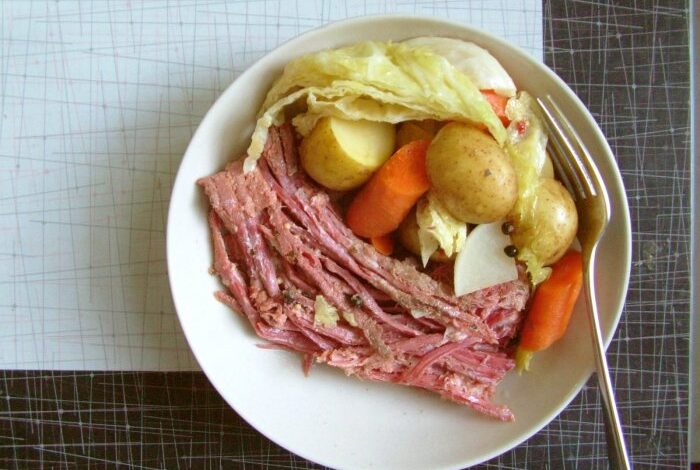 Slow cooker new england boiled dinner