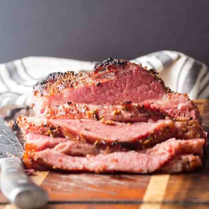 Pressure cooker corned beef brisket